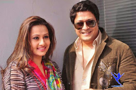 Bangladeshi Film Actress Purnima with Famous Actor Ferdous Ahamed
