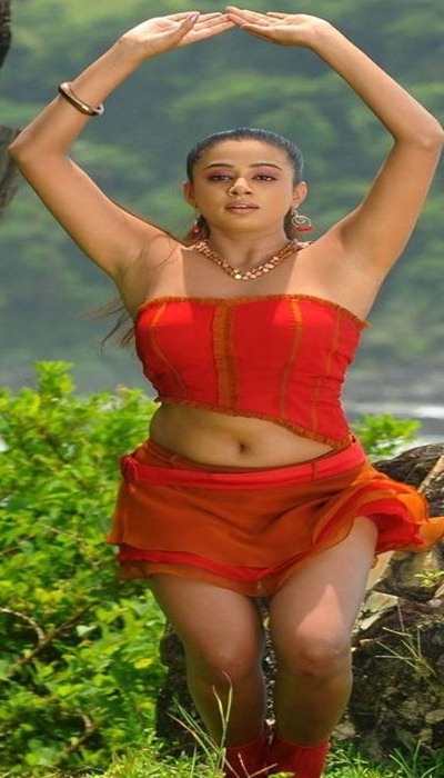 Red Short Top Looking Great Actress Priyamani