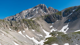 Il Corno Grande e il monte Aquila