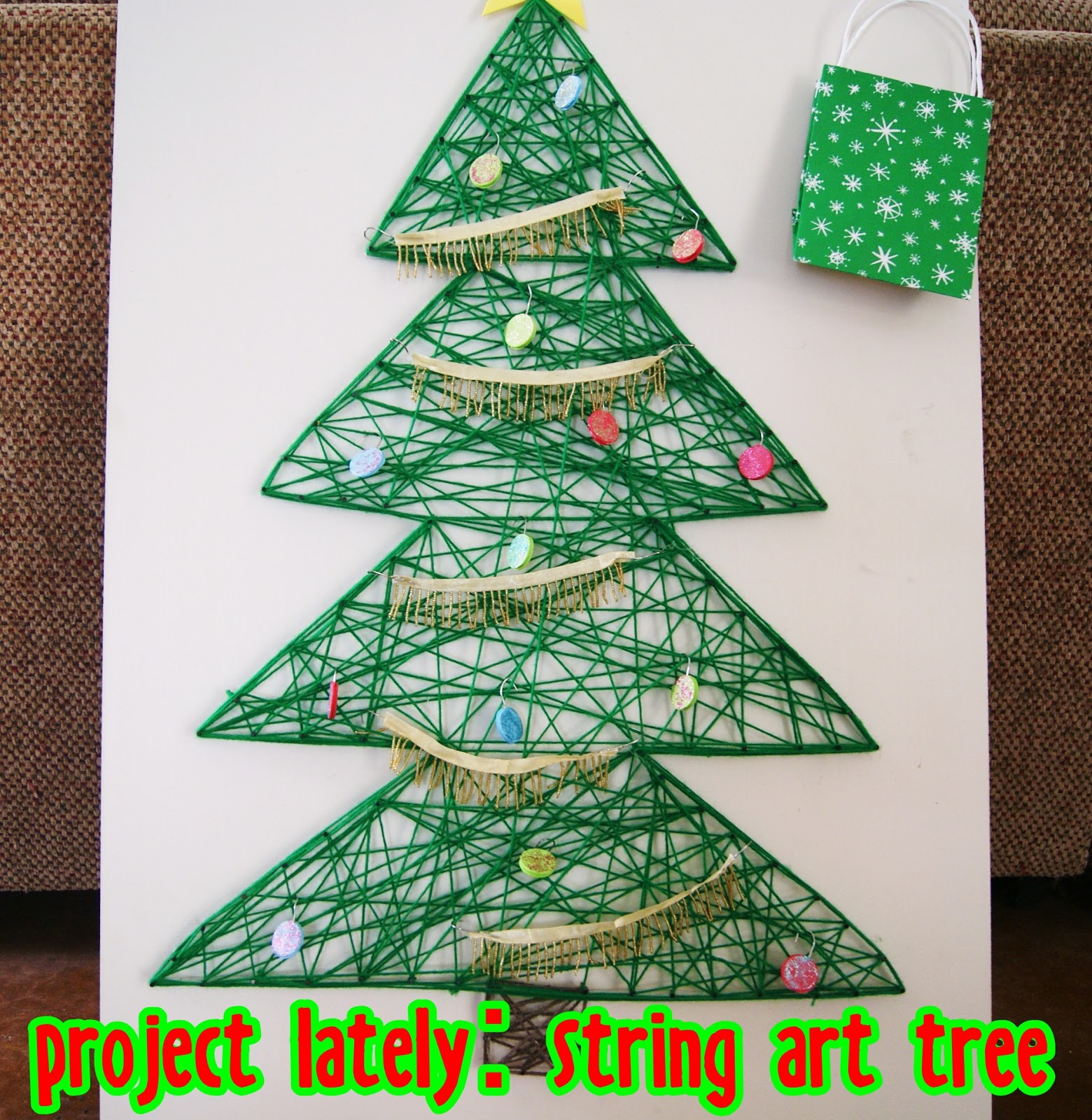 Christmas Tree String Art Patterns