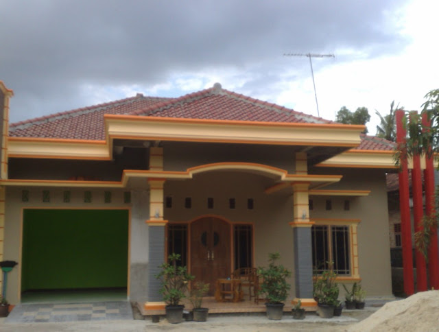 desain rumah sederhana di kampung