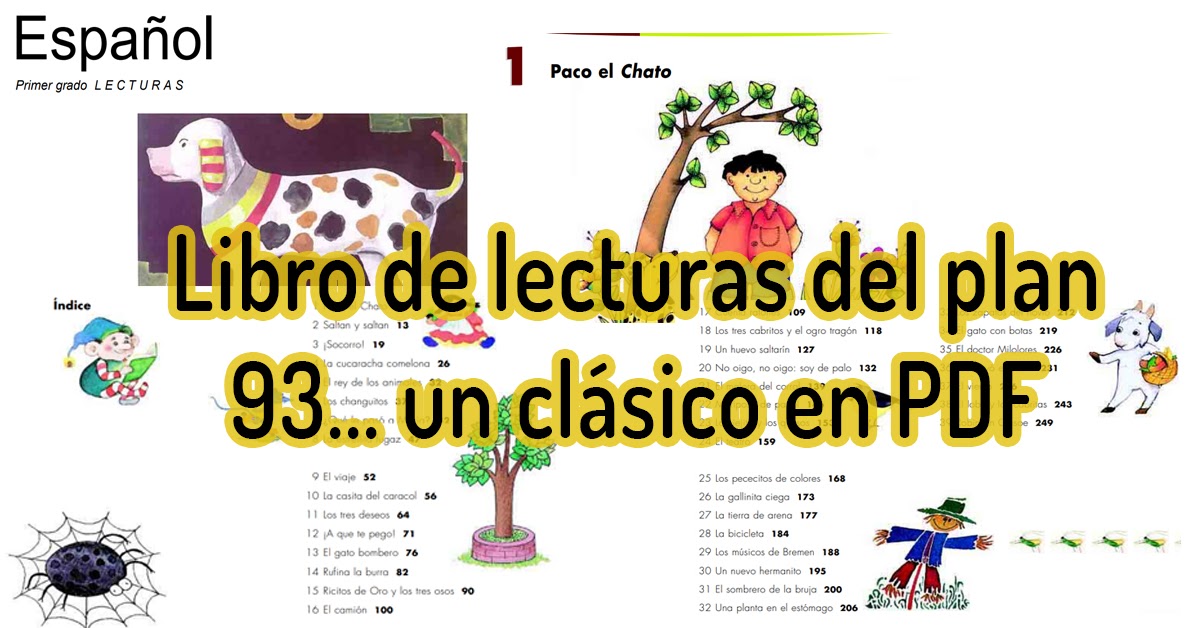 Paco El Chato Lectura Pdf - Libros Favorito