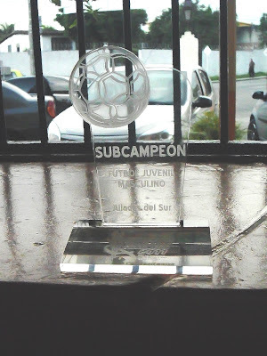 FÚTBOL JUVENIL, SUPCAMPEÓN.