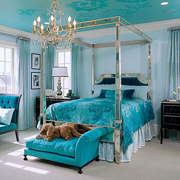 Turquoise Bedroom Decorating Ideas