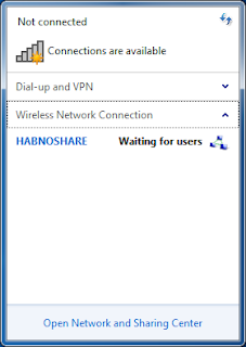 Create Wireless Ad Hoc Network in Windows 7