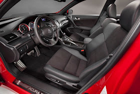 Interior of the 2012 Acura TSX