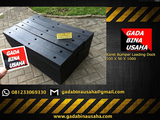 Karet Bumper Loading Dock 100 X 50 X 1000