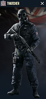 Portrait of Thatcher - Rainbow Six Siege Operator