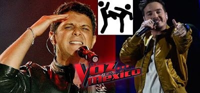 Pelea entre J Balvin y Alejandro Sanz en La Voz México