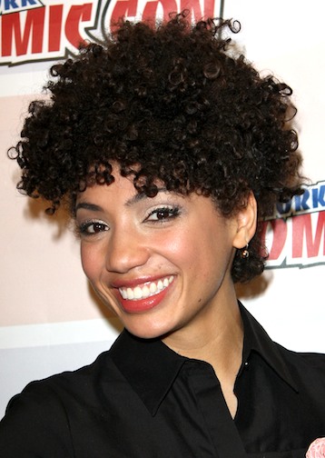 Actress celebrity and illustrator Jasika Nicole who plays Astrid 