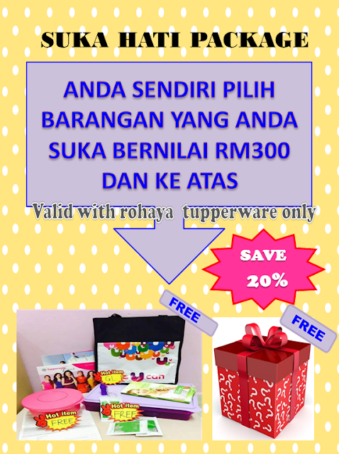 tupperware membership package pakej keahlian november 2015