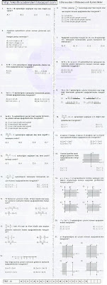 7.sınıf matematik birinci dereceden eşitsizlikler