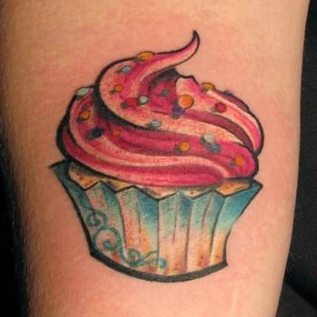 tatuajes de cupcakes