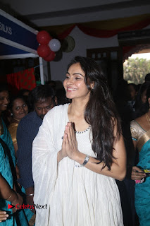 Tamil Actress Singer Andrea Stills in White Salwar Kameez at Narayana Group of Schools Carnival Inauguration  0002.jpg