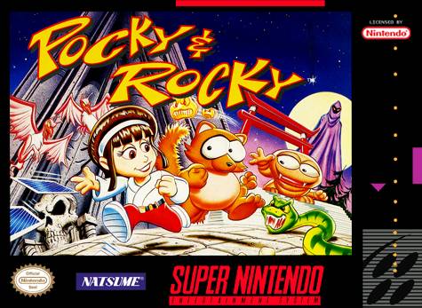 Descarga ROMs Roms de Super Nintendo Pocky & Rocky (USA) INGLES