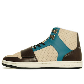 Creative Recreation Cesario Hi - Khaki Brown Coral Black