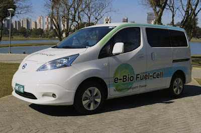 Nissan e-NV200 e-Bio Fuel-Cell Prototype (2016) Front Side