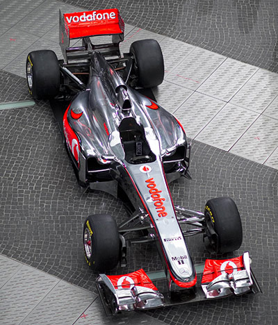 McLaren Mercedes MP426 2011 Season F1 Car