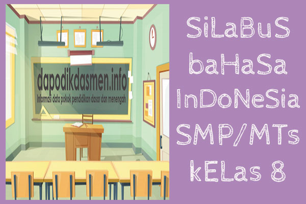 Silabus Bahasa Indonesia SMP MTs Kelas 8