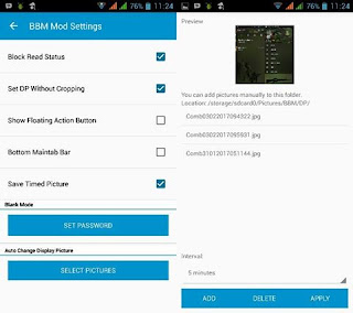 BBM Mod Auto Change Display Picture V3.3.0.16 Apk