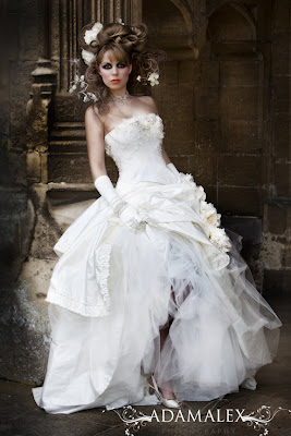 the wedding dress