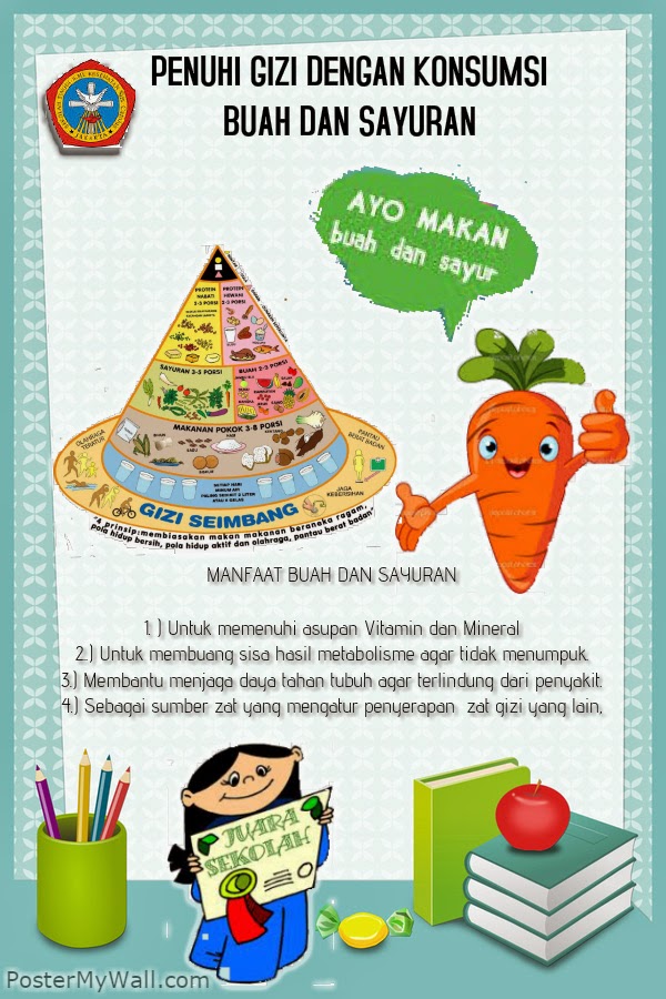 Poster Gemar Makan Ikan Terbaru