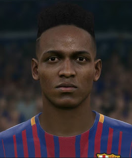 PES 2017 Faces Yerry Mina by Sameh Momen