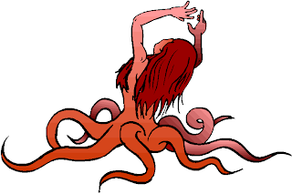 Octopus Monster Fantasy Clipart