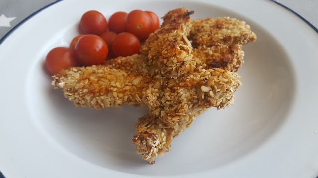 Pollo al horno al estilo crispy