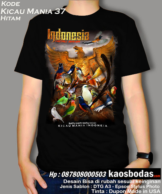 Supplier kaos burung kicau mania, Lovebird, Murai, Kenari, Pleci, Cucak Ijo, Kacer, Untuk Team dan pribadi. Desain Keren, Lucu, Unik, 3D, BERGARANSI