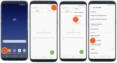 How to Setup Sprint Voicemail on Galaxy S8 Sprint Voicemail Galaxy S8