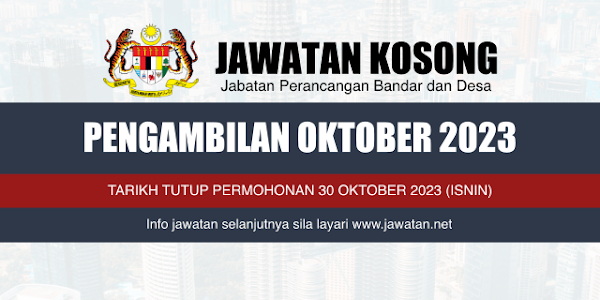 Jawatan Kosong PLANMalaysia 2023