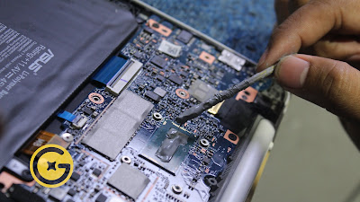 Service laptop Asus Malang Asus UX305f cepat panas overheat