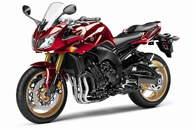 2010 Yamaha FZ1 red