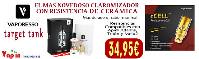 comprar claromizador de cerámica en murcia  TIENDA VAPIN CARTAGENA