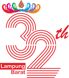 Hari Jadi Kabupaten Lampung Barat ke-32 tahun 2023 Logo Vector Format (CDR, EPS, AI, SVG, PNG)