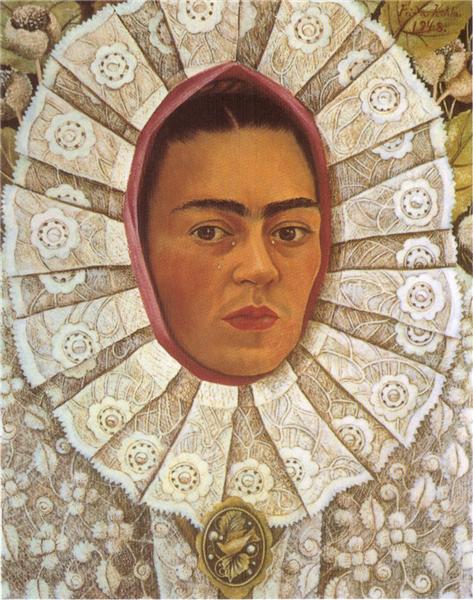 Self-Portrait, Frida Kahlo, 1948