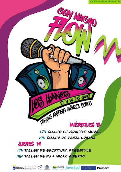 “Con mucho flow” las jornadas de cultura urbana para la juventud de La Palma