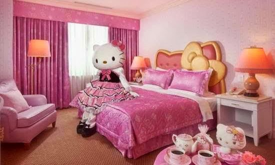  Desain  Dinding Kamar  Tidur Hello  Kitty  Anak Remaja 