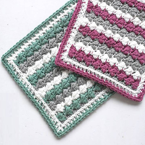 Raspberry Ripple Sampler Square - Free Pattern 