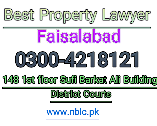 Best property lawyer in Faisalabad