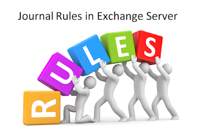 Journal Rule in Exchange 2013 or 2016