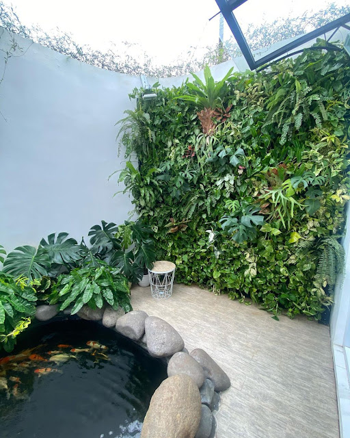 Taman dinding hidup Taman dinding hidup