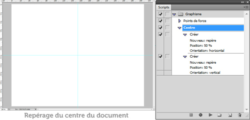 Script - Centre image - screenshot