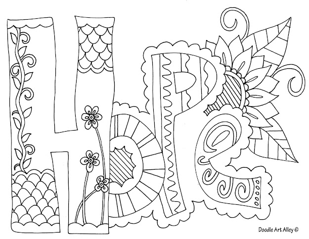 Hope Cool Coloring Pages