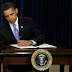 President Obama's Signs Defense Bill, Sanctons Against Iran, Detainee Law, And Criticizes Terror Rules