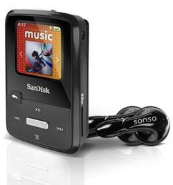 SanDisk Sansa Clip Zip MP3 Player