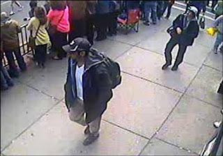 FBI releases photos and video of two suspects in Boston marathon bombings