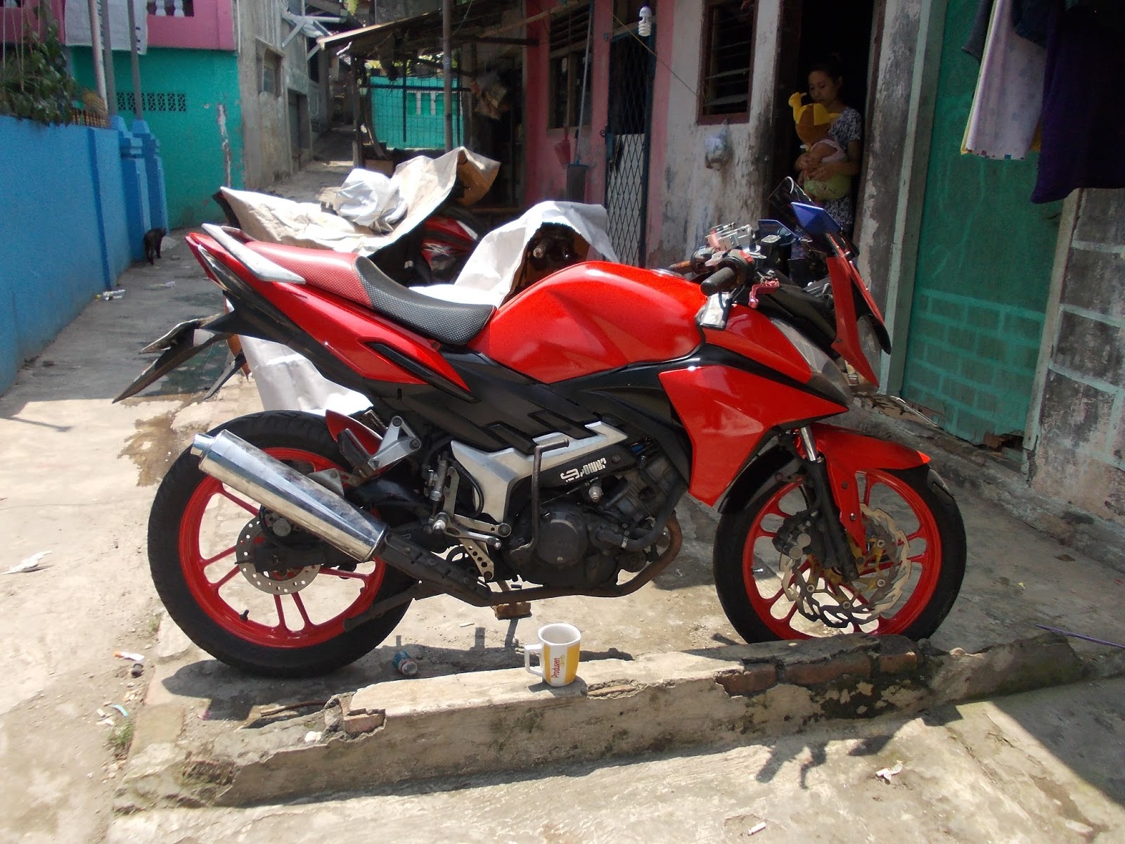 ANGGA BADAY Honda CS1 Modifikasi By RSB Motor Speed Style Shop