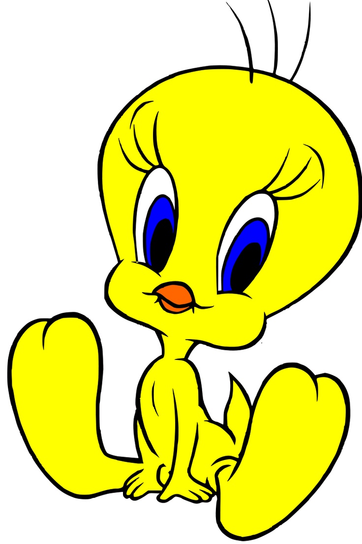 10 Mewarnai Gambar Tweety